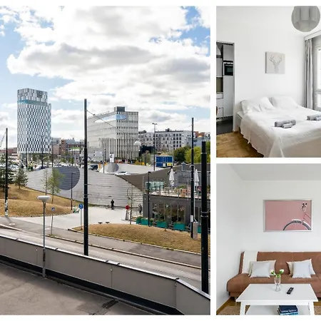 Sea View Studio, Tram Nearby, Netflix, Kamppi Apartment *
